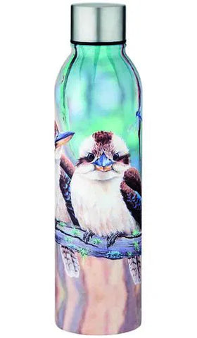 Drink bottle - Fauna of Aus Kookaburras / Koala from Natalie Jane Parker