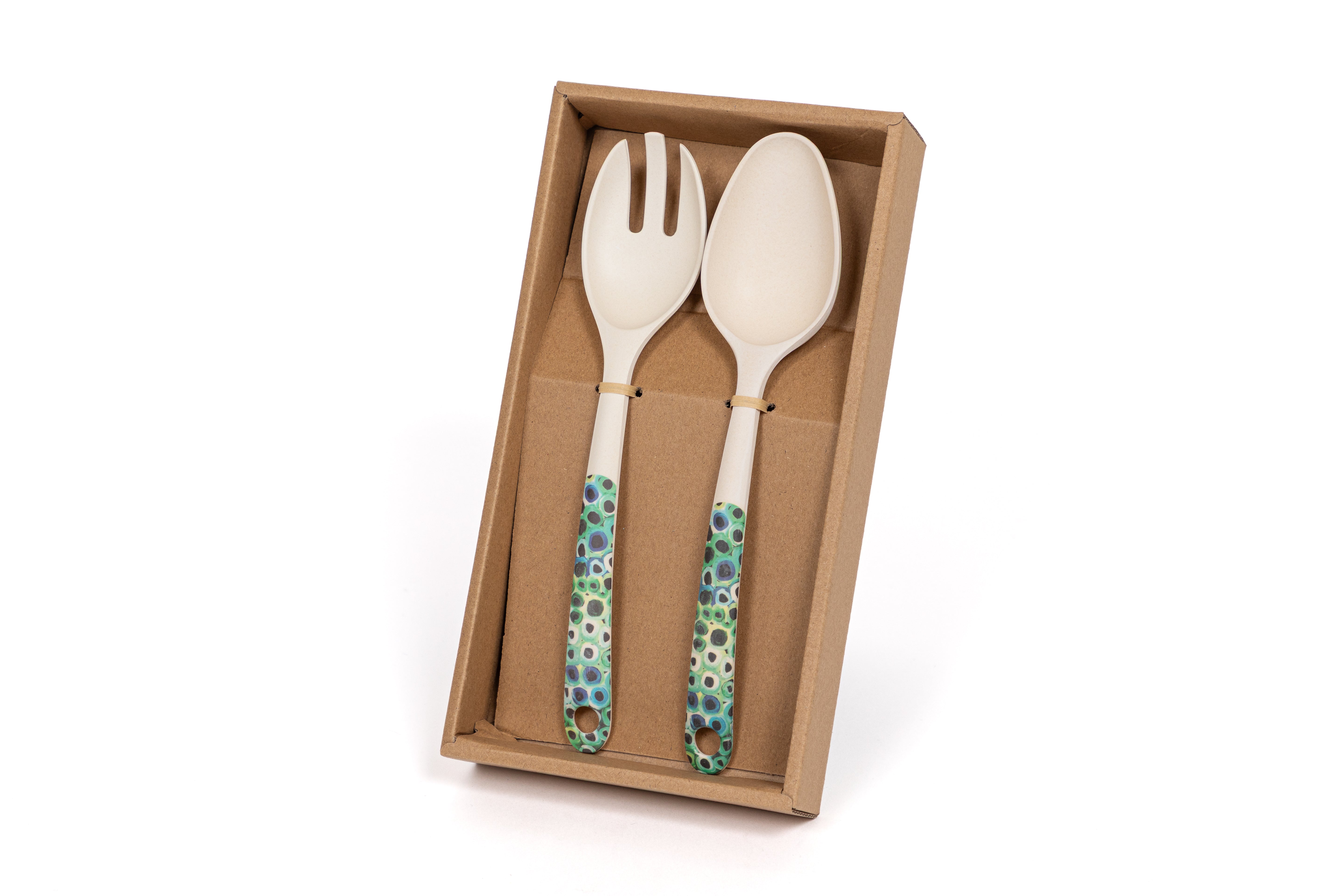 Bamboo Salad Server Set