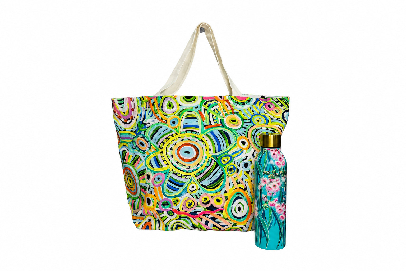Gift Set Bundle: Drink Bottle / Coffee Mug with Tote Bag - Australia Day Council of South Australia