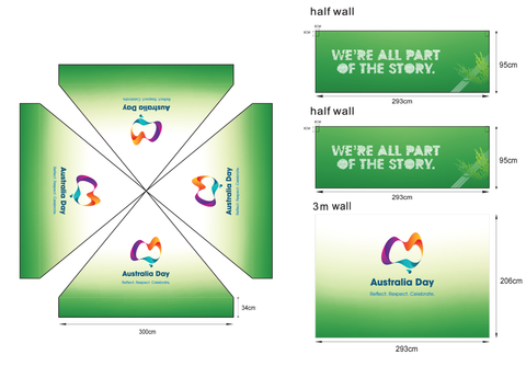 We're all part of the story - Marquee 3 x 3