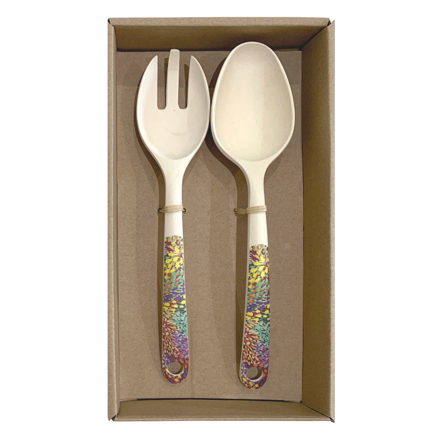 Bamboo Salad Server Set