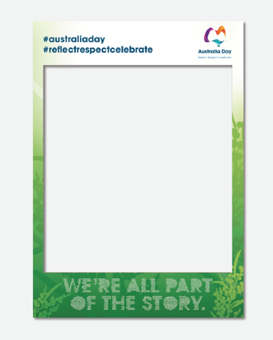 We're all part of the story - Social Media Frame