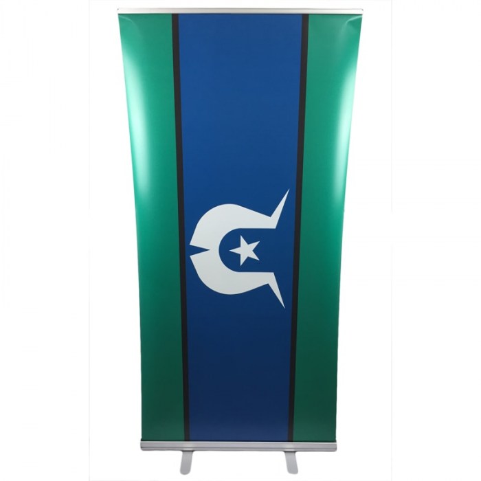 Torres Strait Islander Flag roll up banner