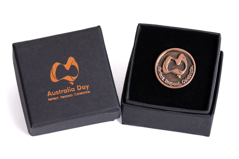 Bronze Lapel Pin with Box