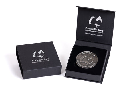 Australia Day Medallion with Box