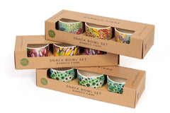 Bamboo Snack Bowl Set