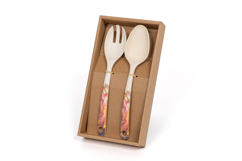 Bamboo Salad Server Set