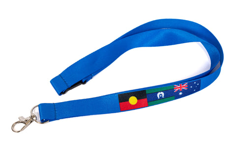 Tri-Flag Lanyard
