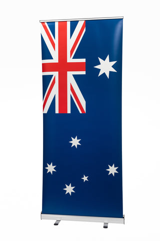 Australian Flag roll up banner