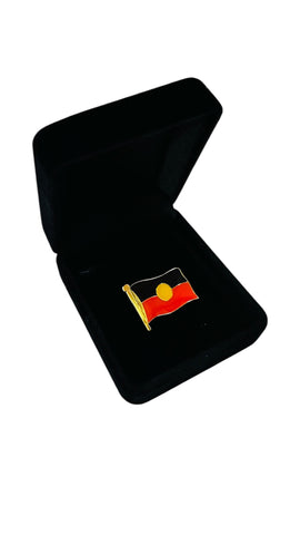 Lapel Pin- Aboriginal Flag