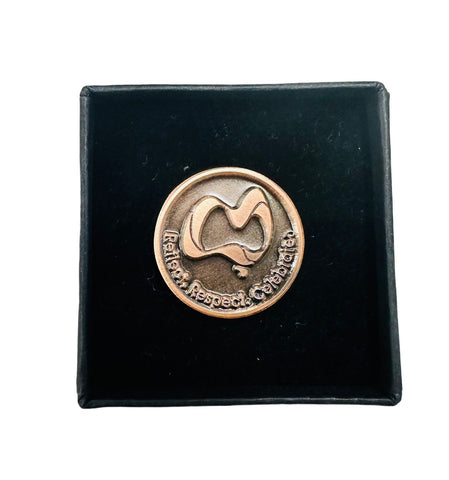 Bronze Lapel Pin with Box