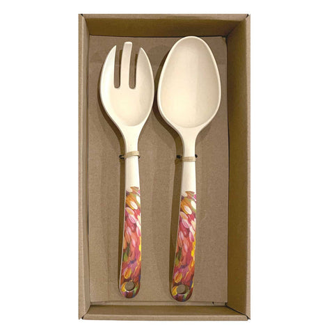 Bamboo Salad Server Set