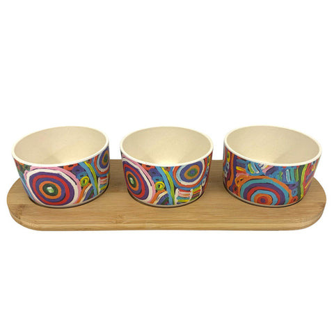 Bamboo Snack Bowl Set from Betty Club