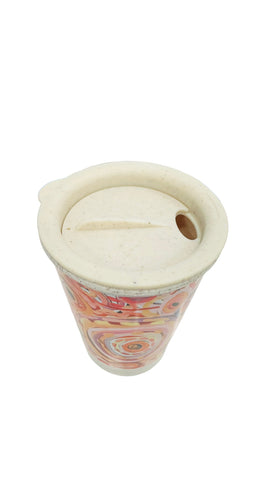 Bamboo Coffee Travel Mug By Indigenous Artists