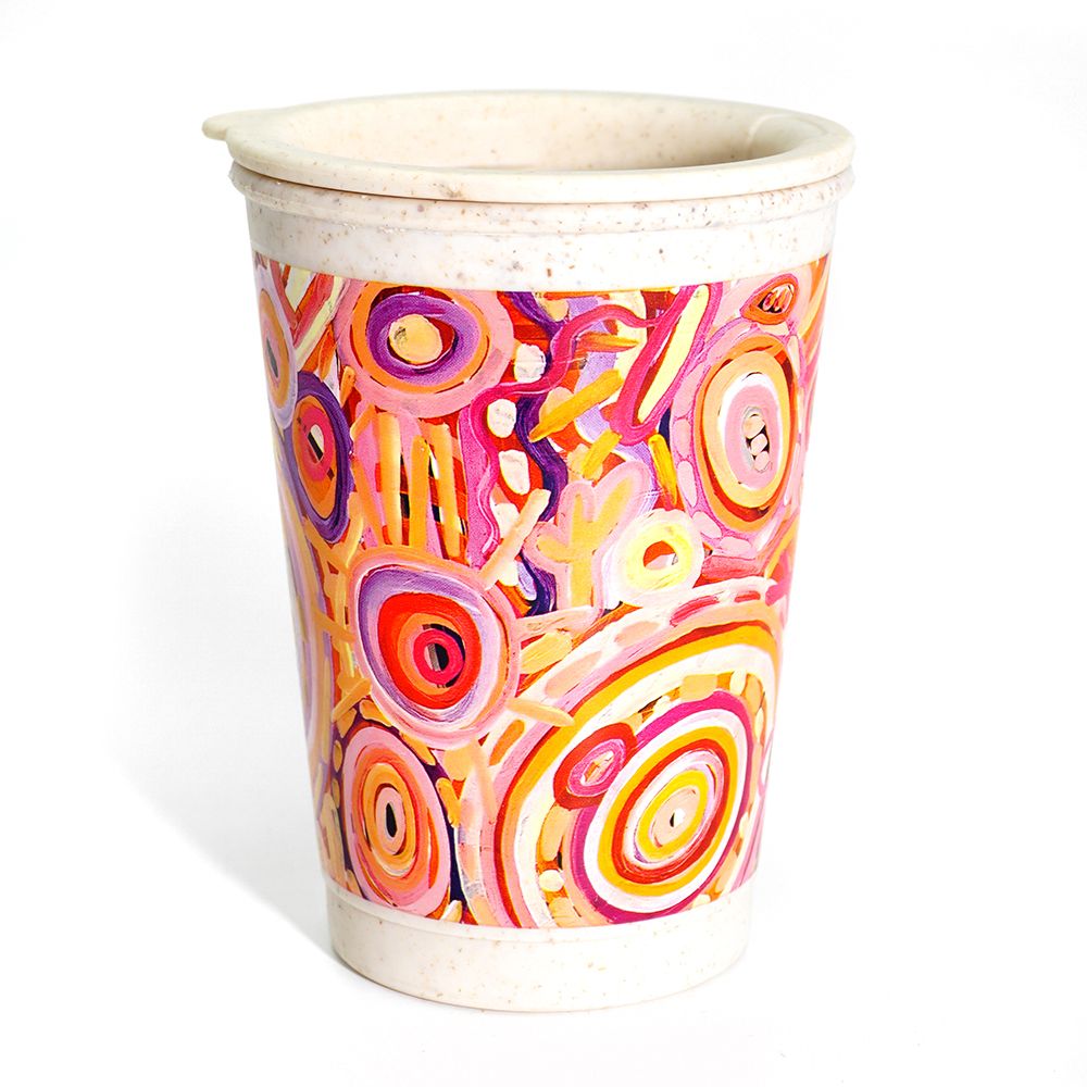 Bamboo Coffee Travel Mug By Indigenous Artists