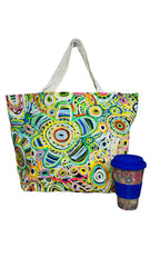 Gift Set Bundle: Drink Bottle / Coffee Mug with Tote Bag