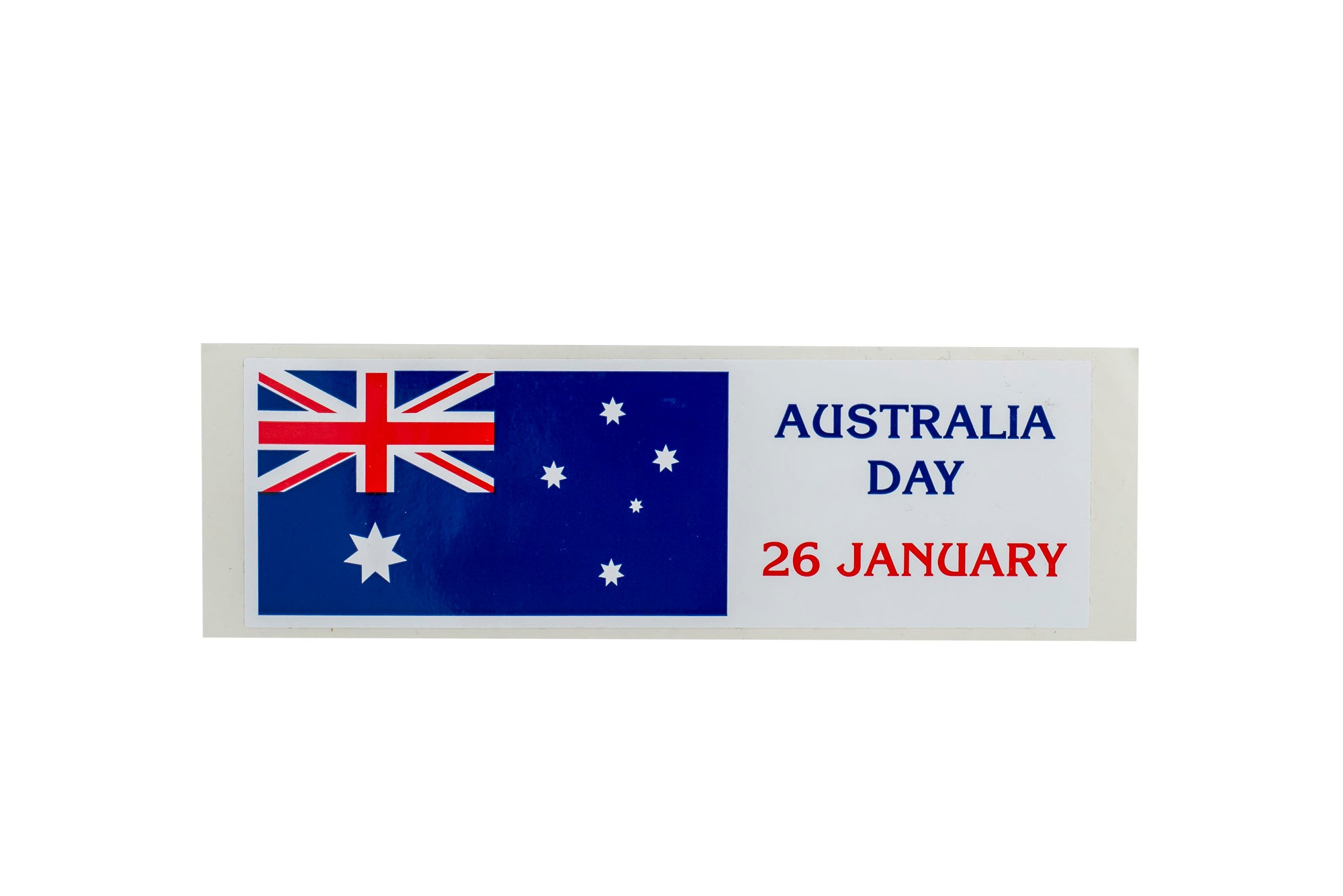 Sticker Australian Flag Bumper