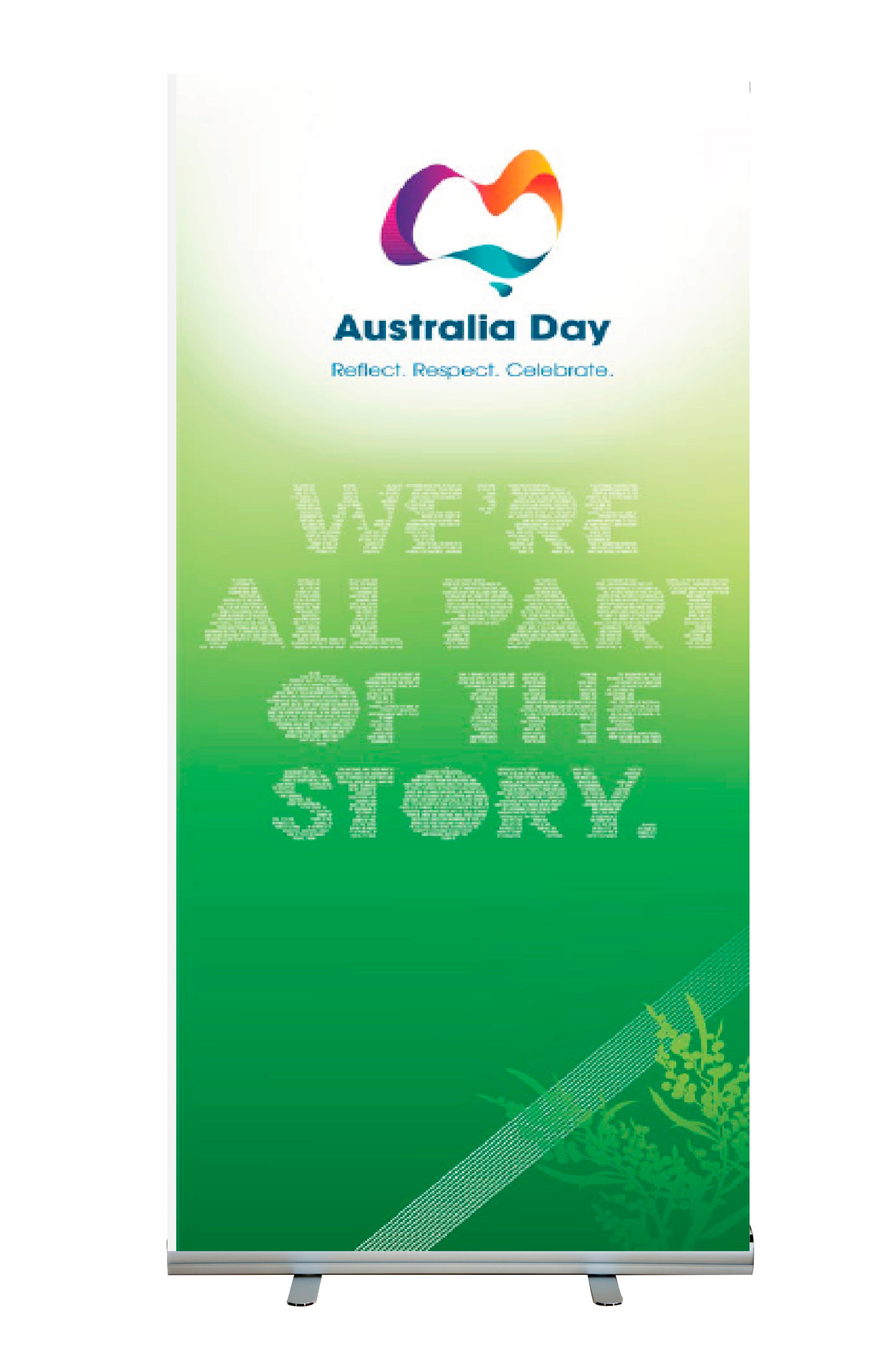 We're all part of the story - Pull Up Banner