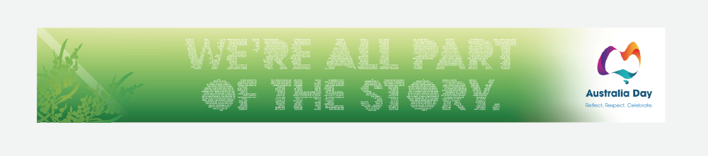 We're all part of the story - Road Banner