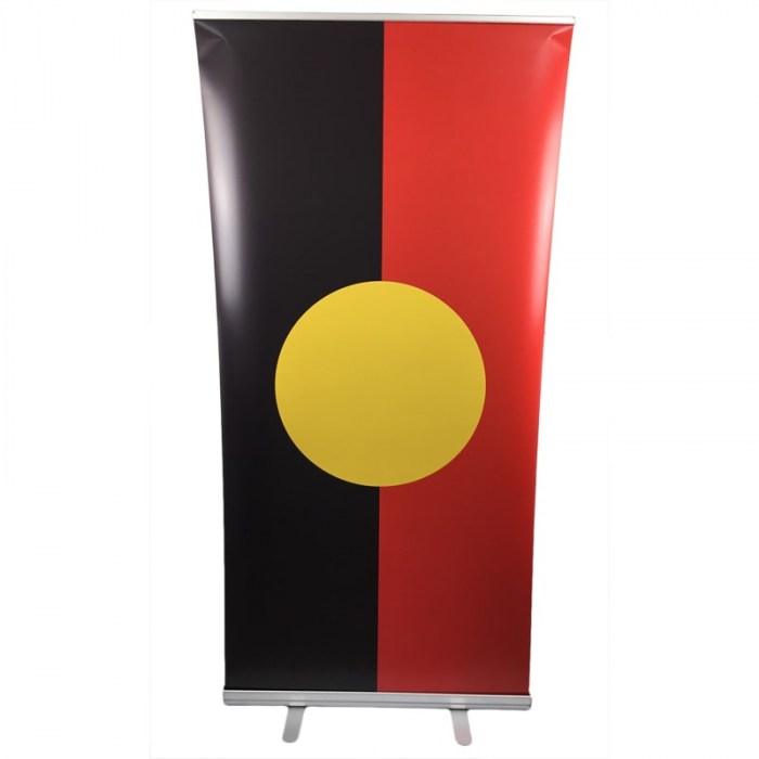 Aboriginal Flag roll up banner