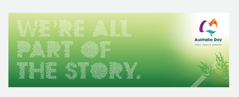 We're all part of the Story - Vinyl Banners